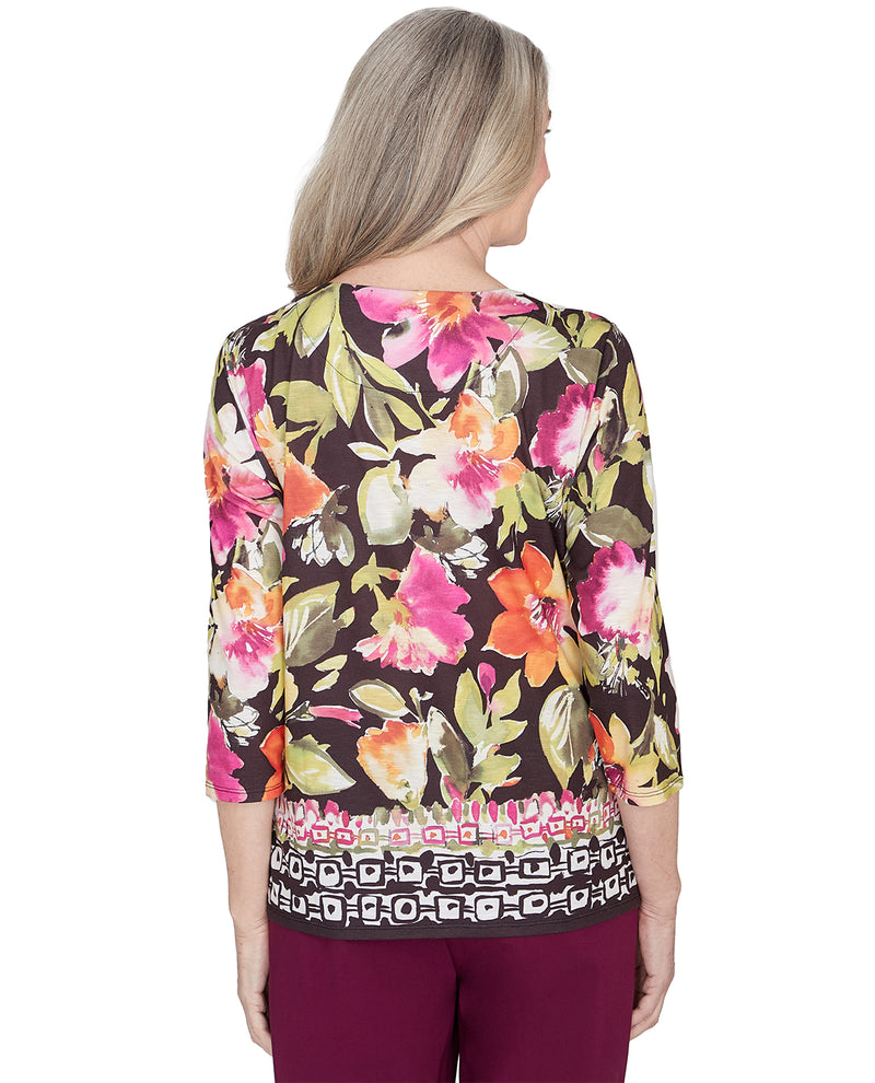 Alfred Dunner Missy Classic Knit Top