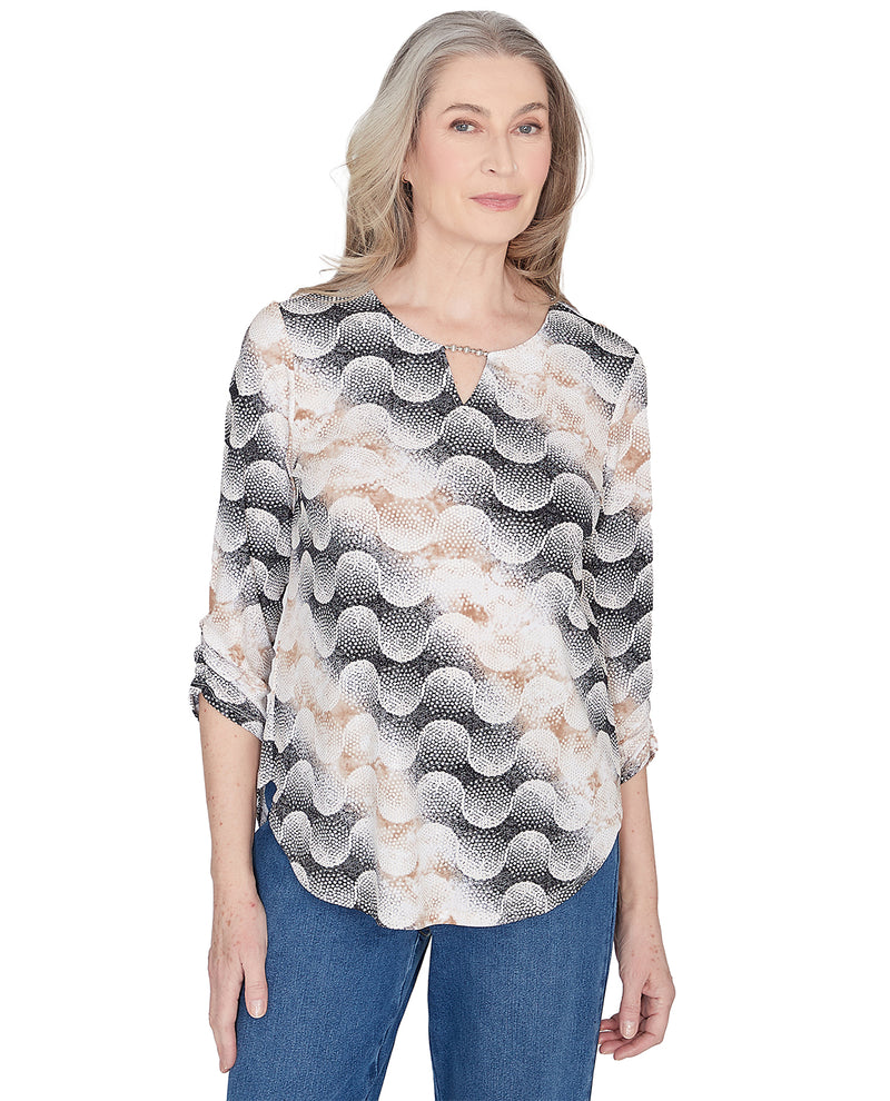 Alfred Dunner Missy Classic Knit Top
