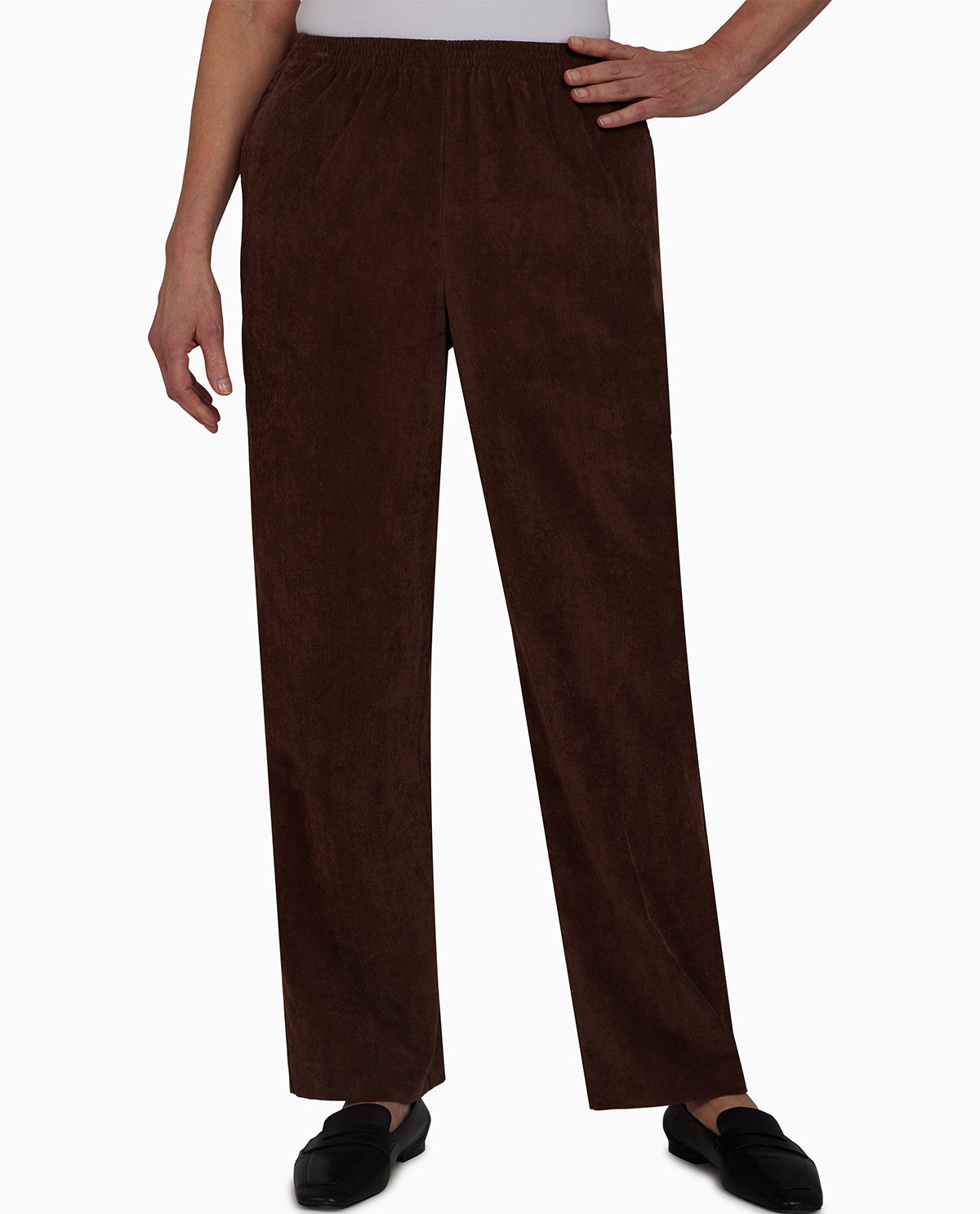 Alfred Dunner Plus Classic Proportioned Medium Pant
