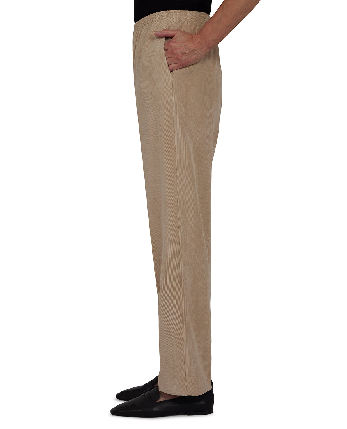 Alfred Dunner Classic Corduroy Proportioned Short Pant