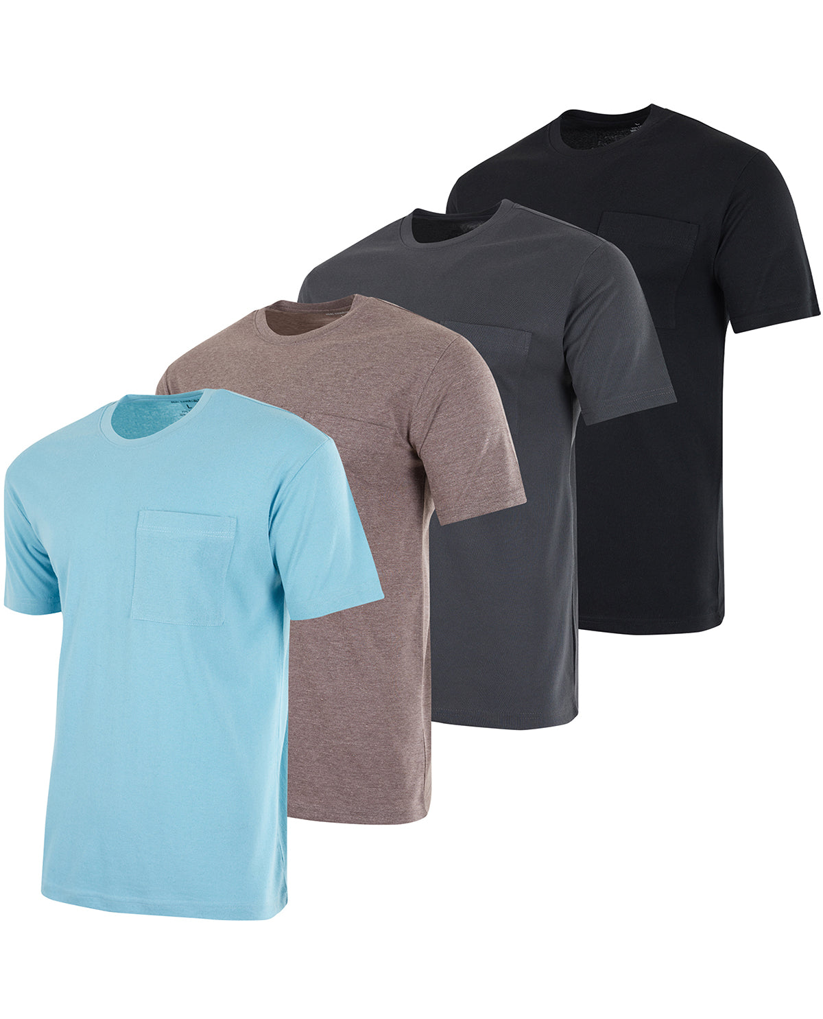Real Essentials Cotton Short Sleeve Pocket Tee