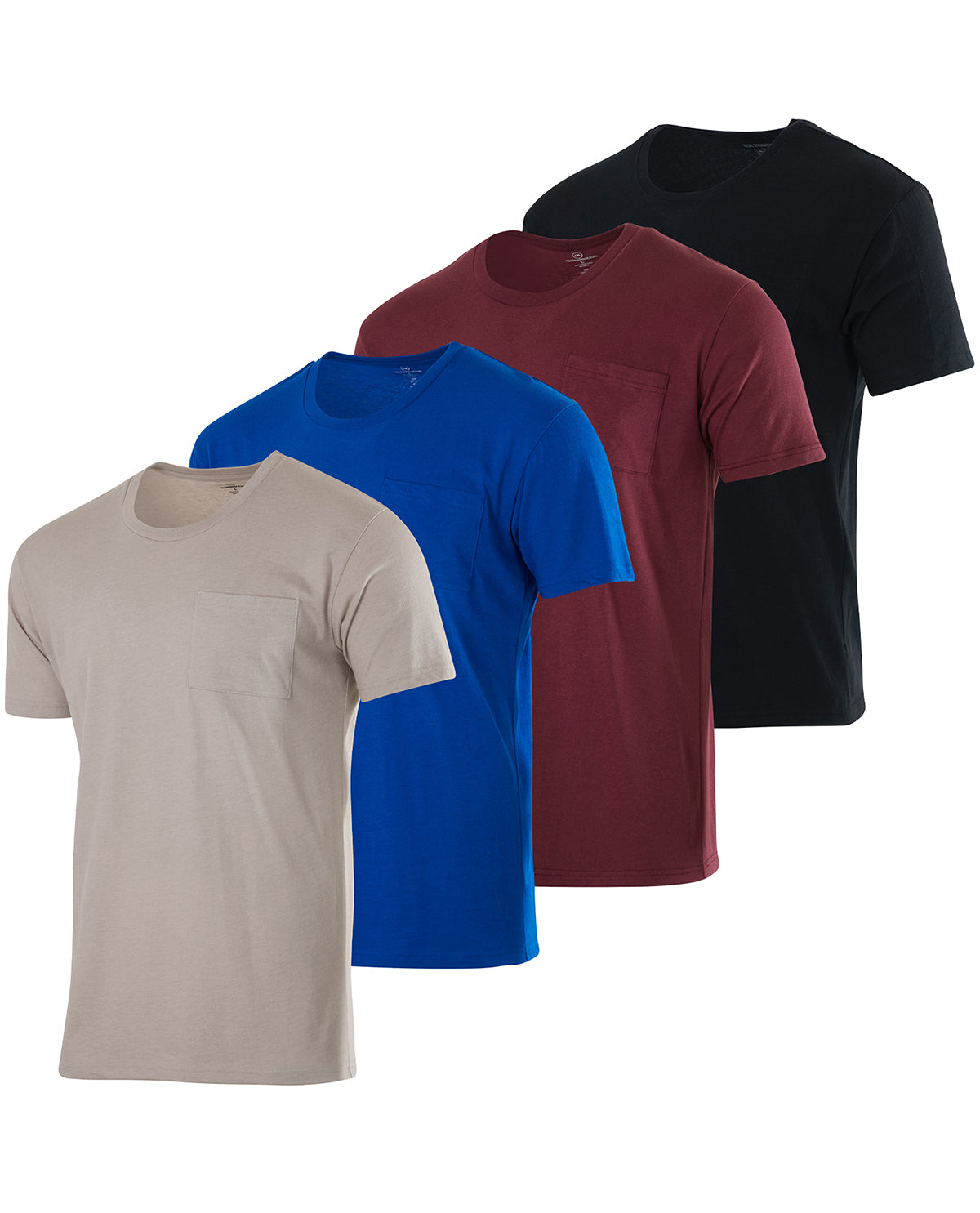 Real Essentials Cotton Performance Short Sleeve Pocket T-Shirt
