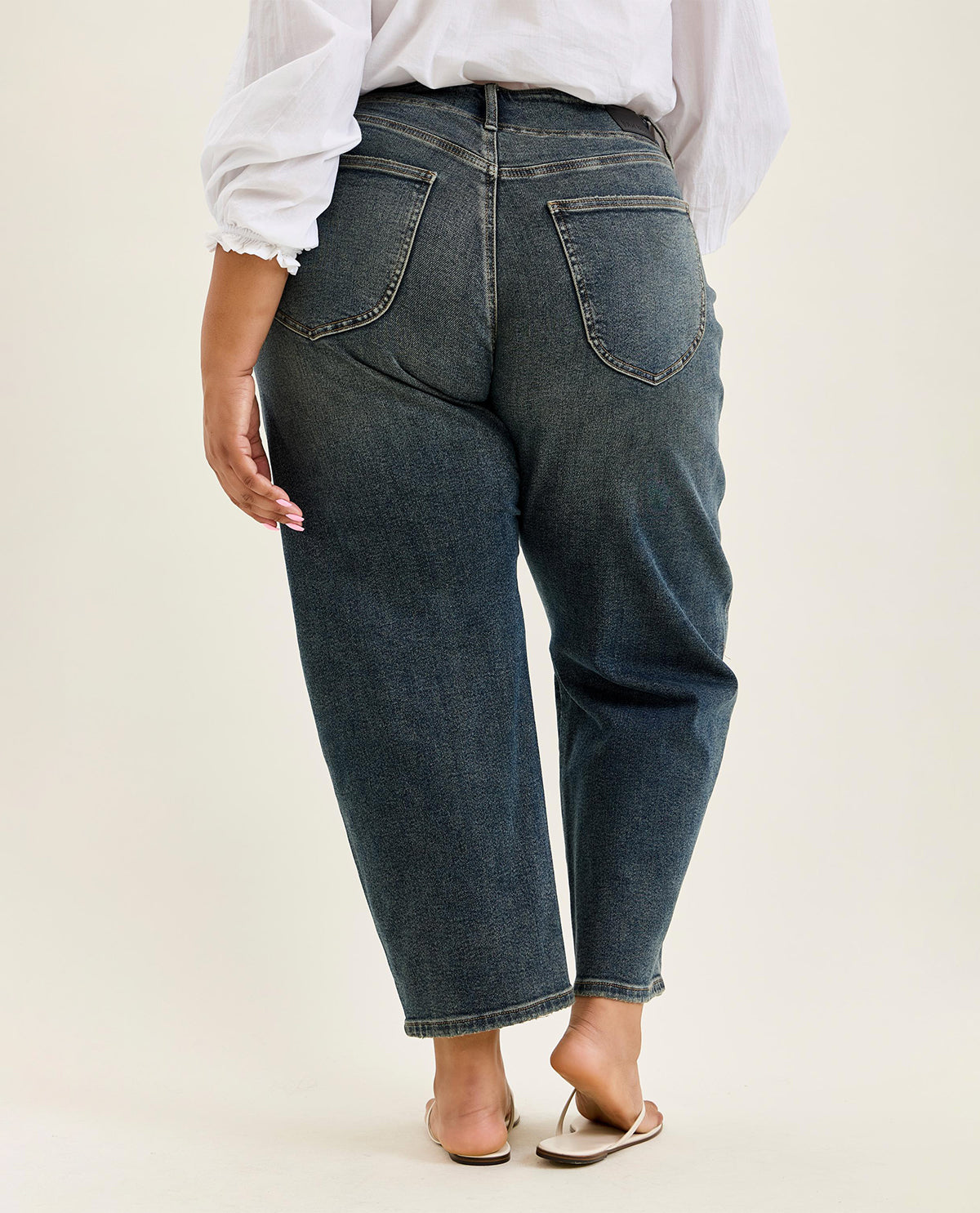 Judy Blue High Waist Straight Ankle Jean Medium Wash