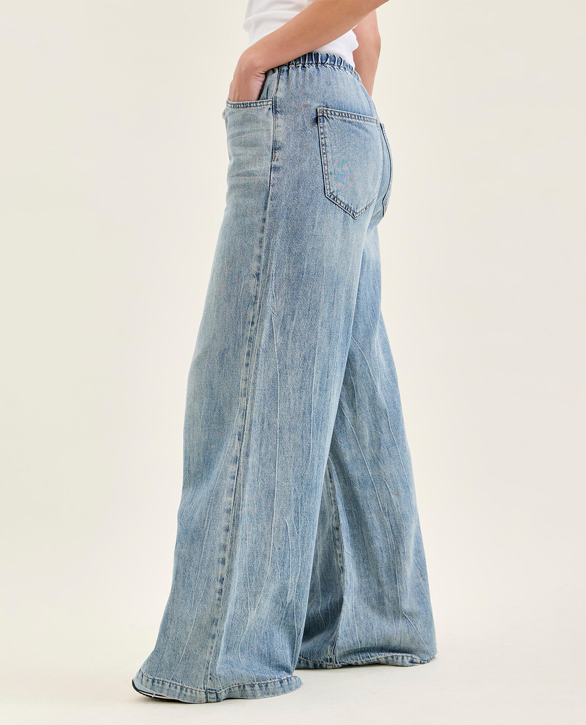 Judy Blue High Waist Palazzo Jeans Medium