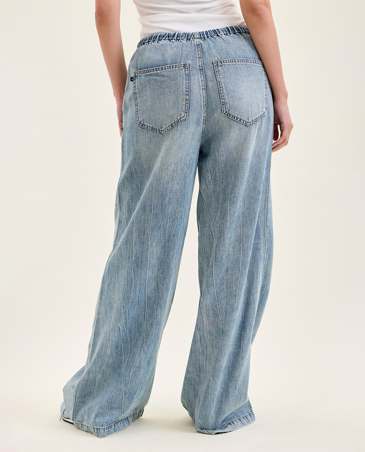 Judy Blue High Waist Palazzo Jeans Medium
