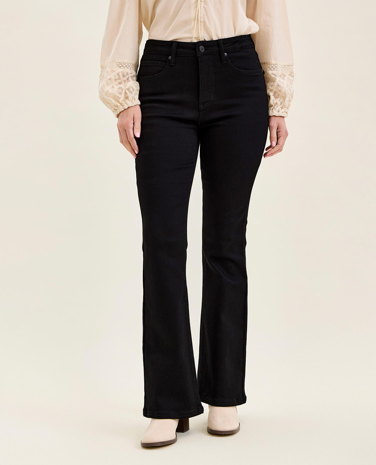 Judy Blue High Waist Bootcut Jeans Black