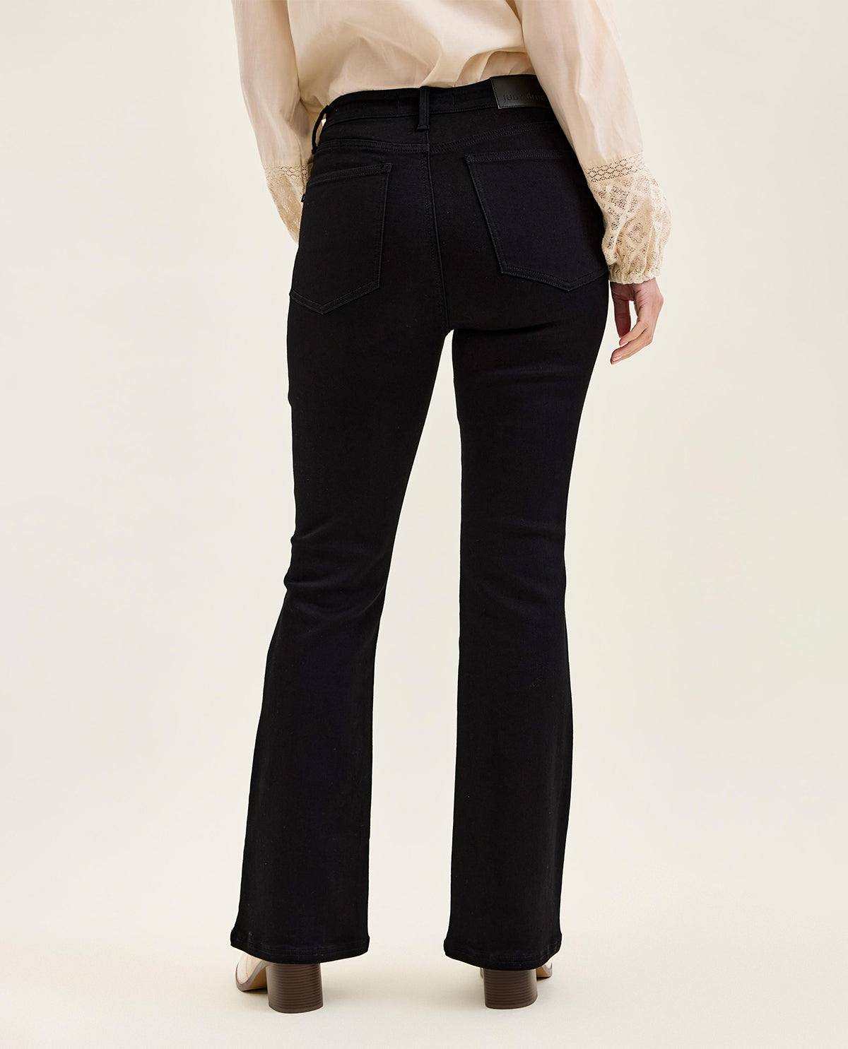 Judy Blue High Waist Bootcut Jeans Black