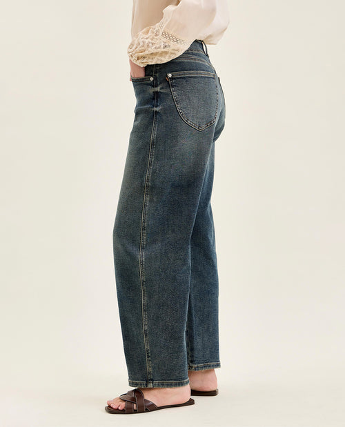 Judy Blue High Waist Straight Ankle Jean Medium Wash
