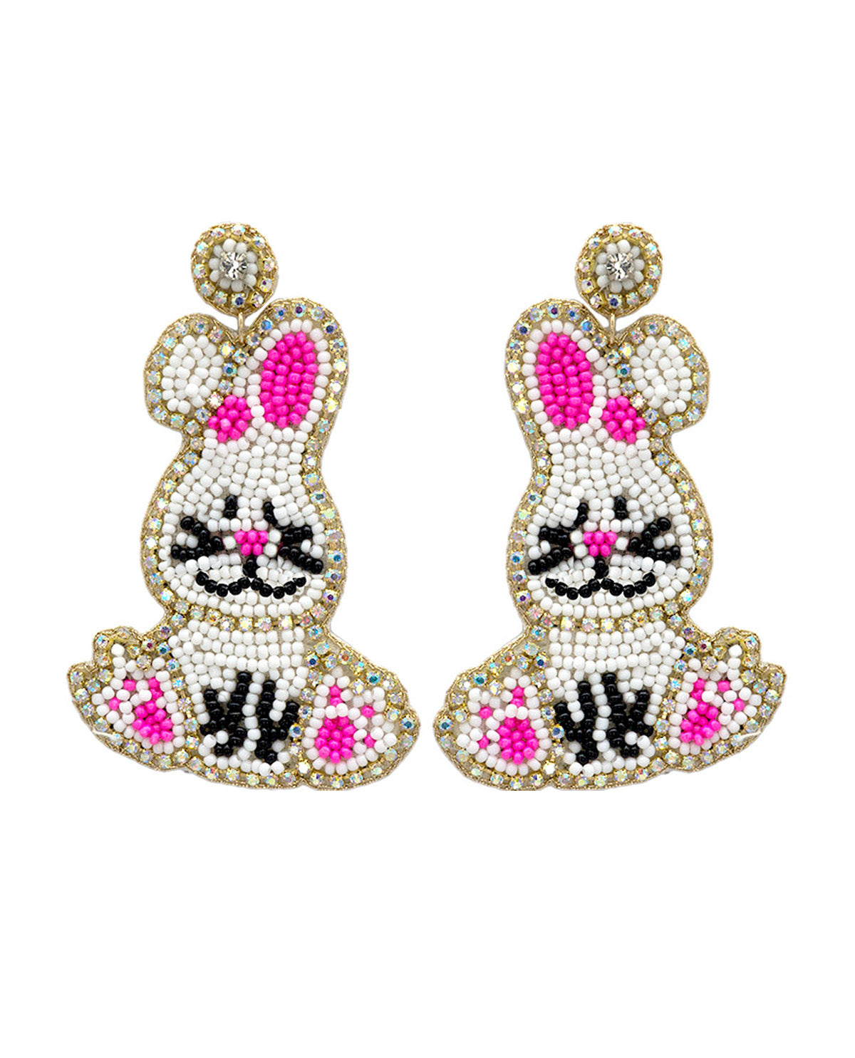 Easter Bunny Post Earrings