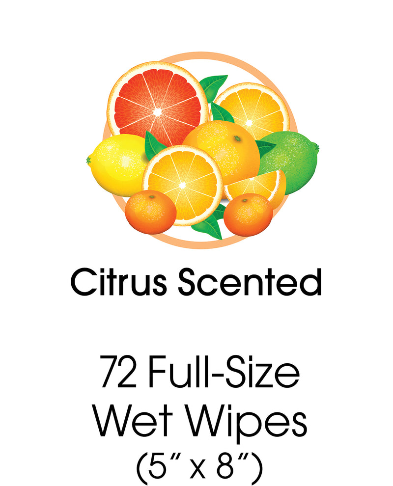 Citrus Scented CPAP Wipes