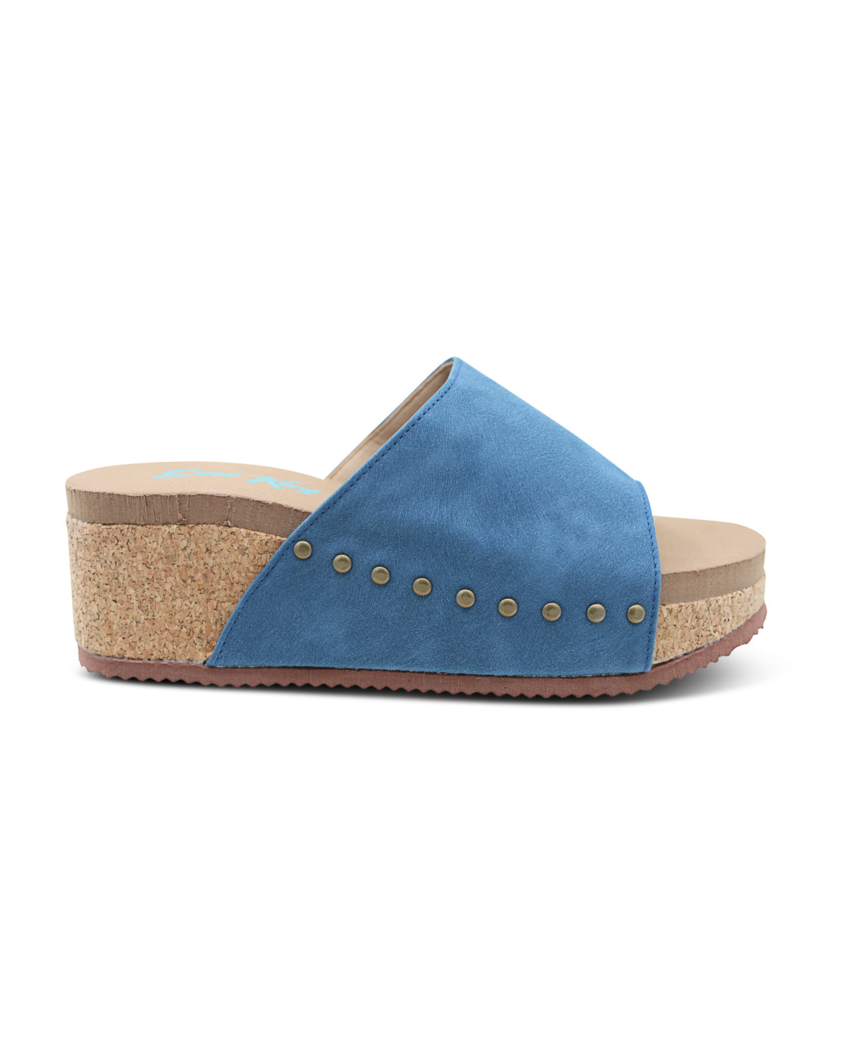 Emi Kay Navy Savannah Wedge Sandal