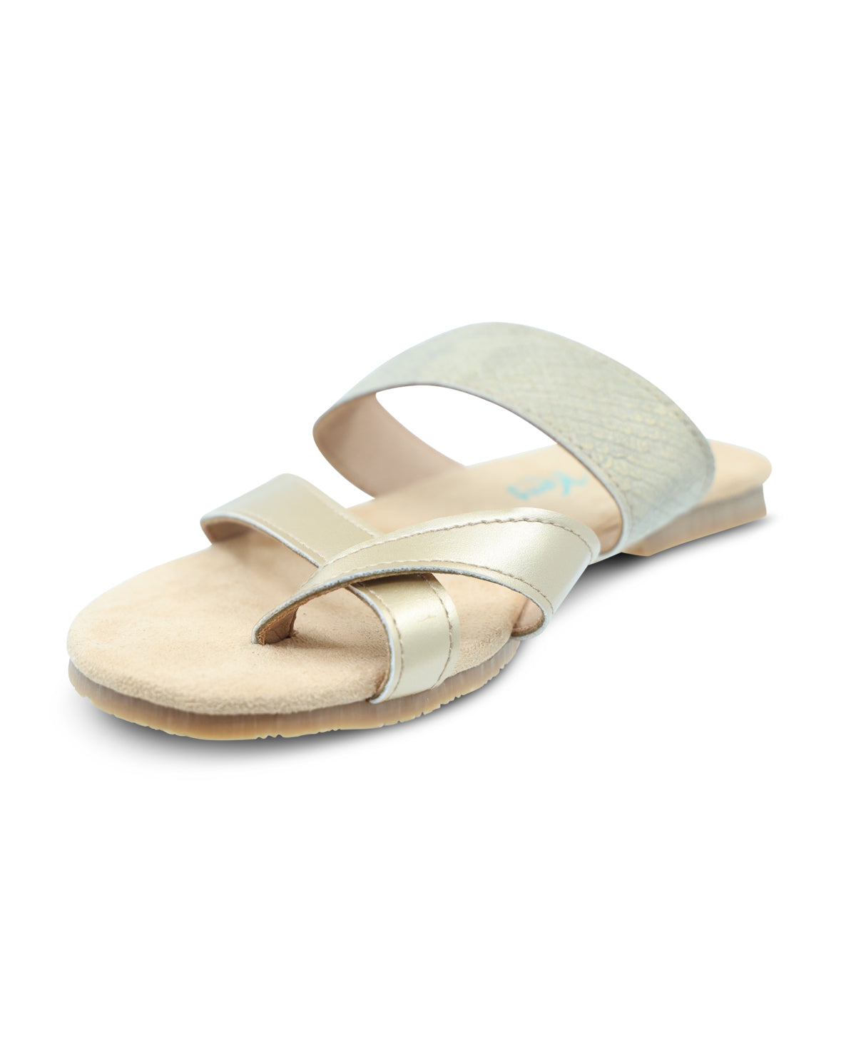 Emi Kay Laurie Gold Sandal