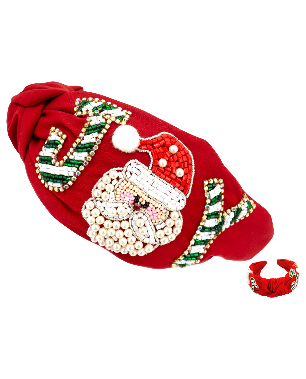 Joy Christmas Sequin Headband