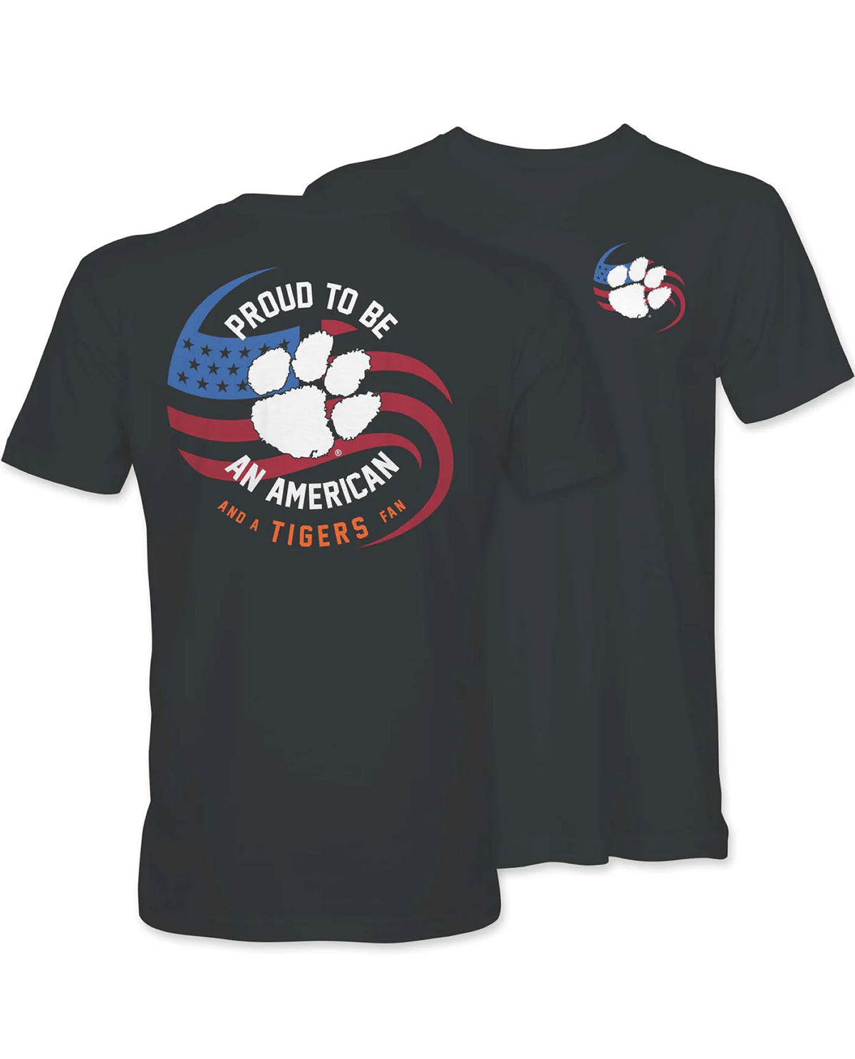 Proud To Be An American Clemson Tigers Men's Tee