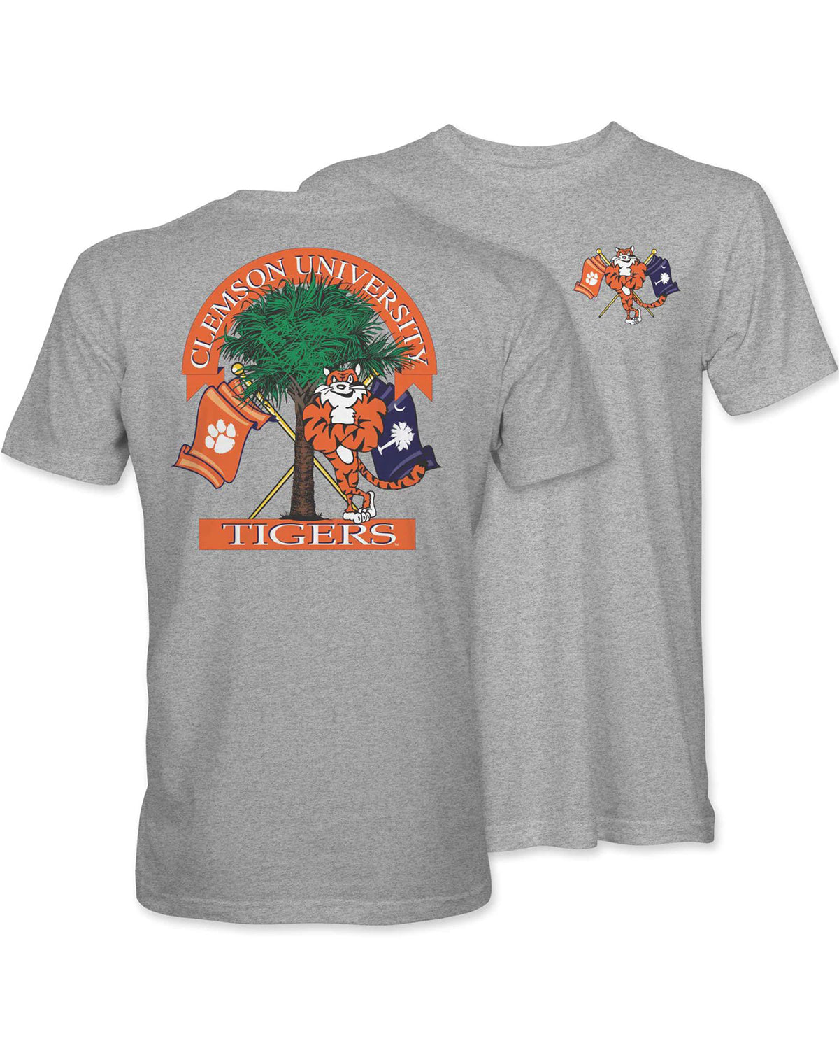 Clemson Palmetto Tree Men's Short Sleeve Tee