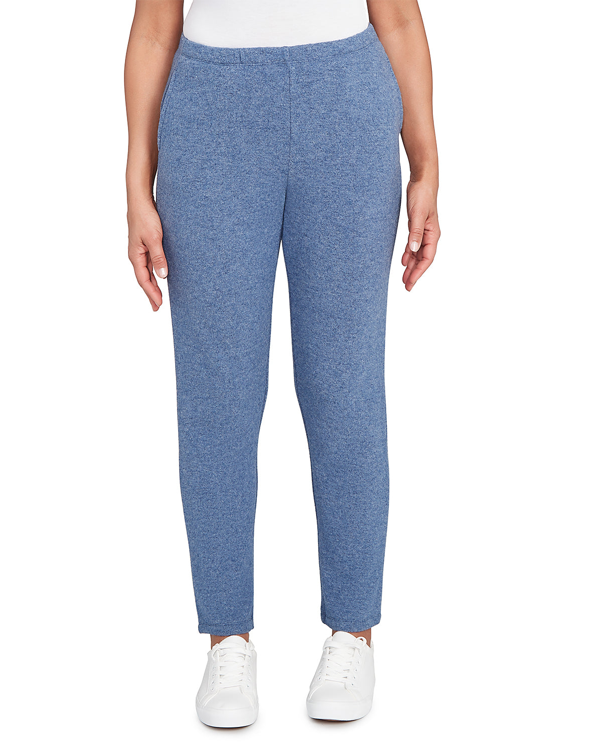 Ruby Road Petite Modern Cozy Heather Cozy Pant Indigo