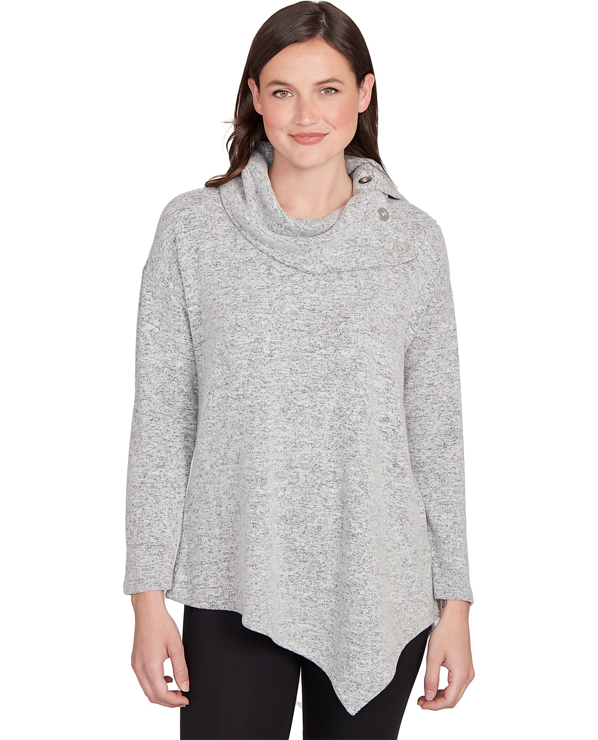 Ruby Road Miss Cozy Time Long Sleeve Cozy Knit Top