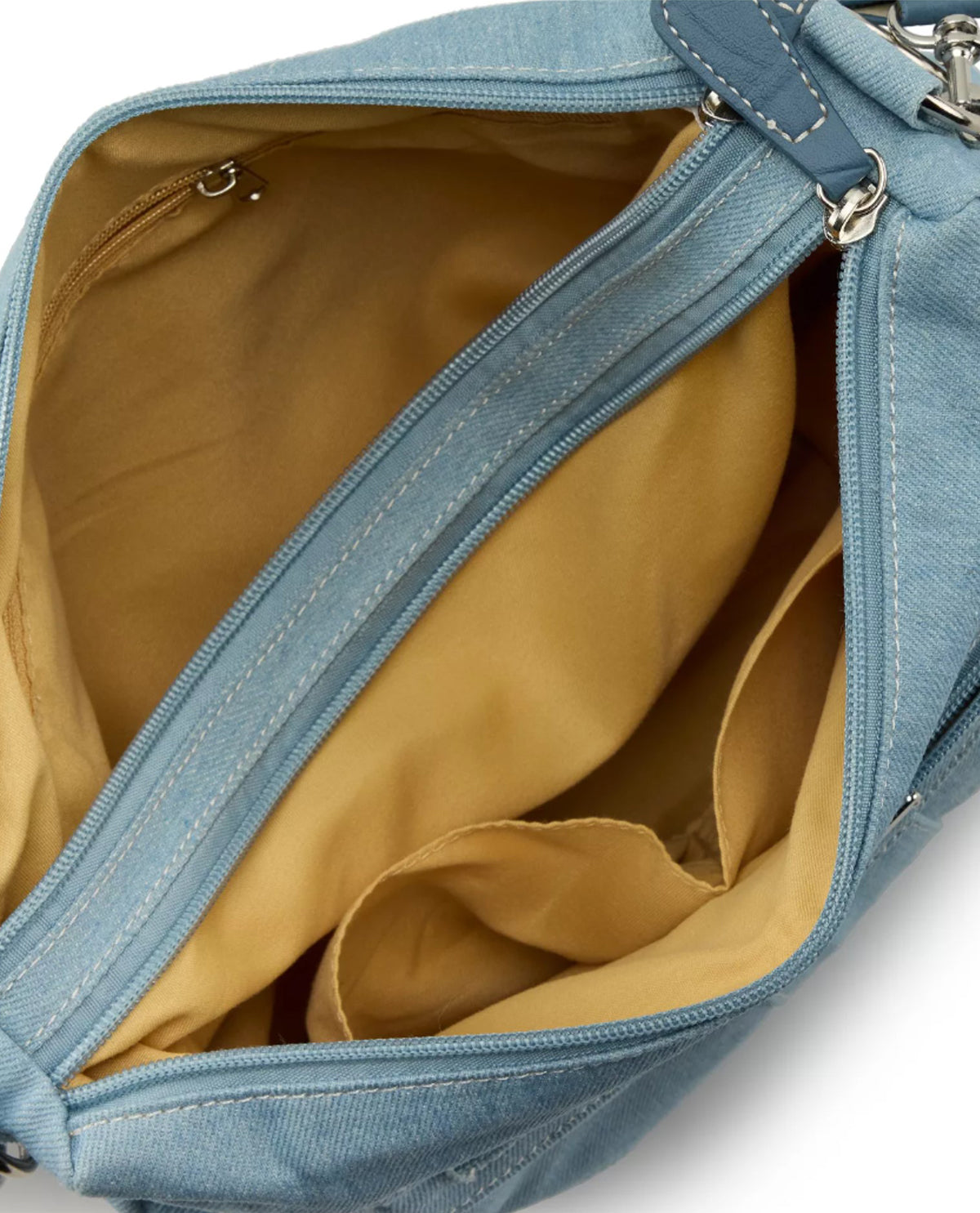 Stone Mountain Festival Denim Hobo Bag