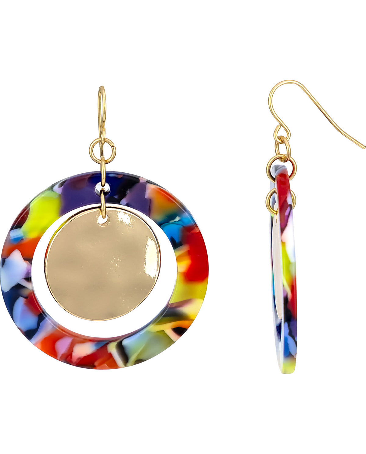 Studio By Dauplaise Gold Orbital Earrings