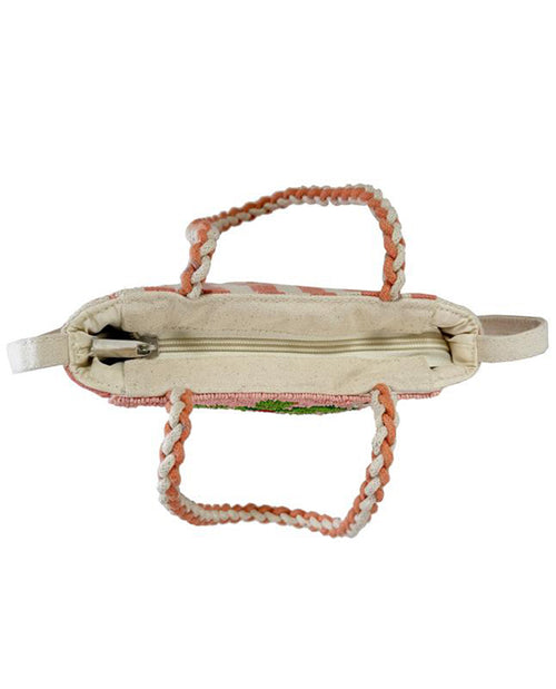 Tree Beaded Mini Tote