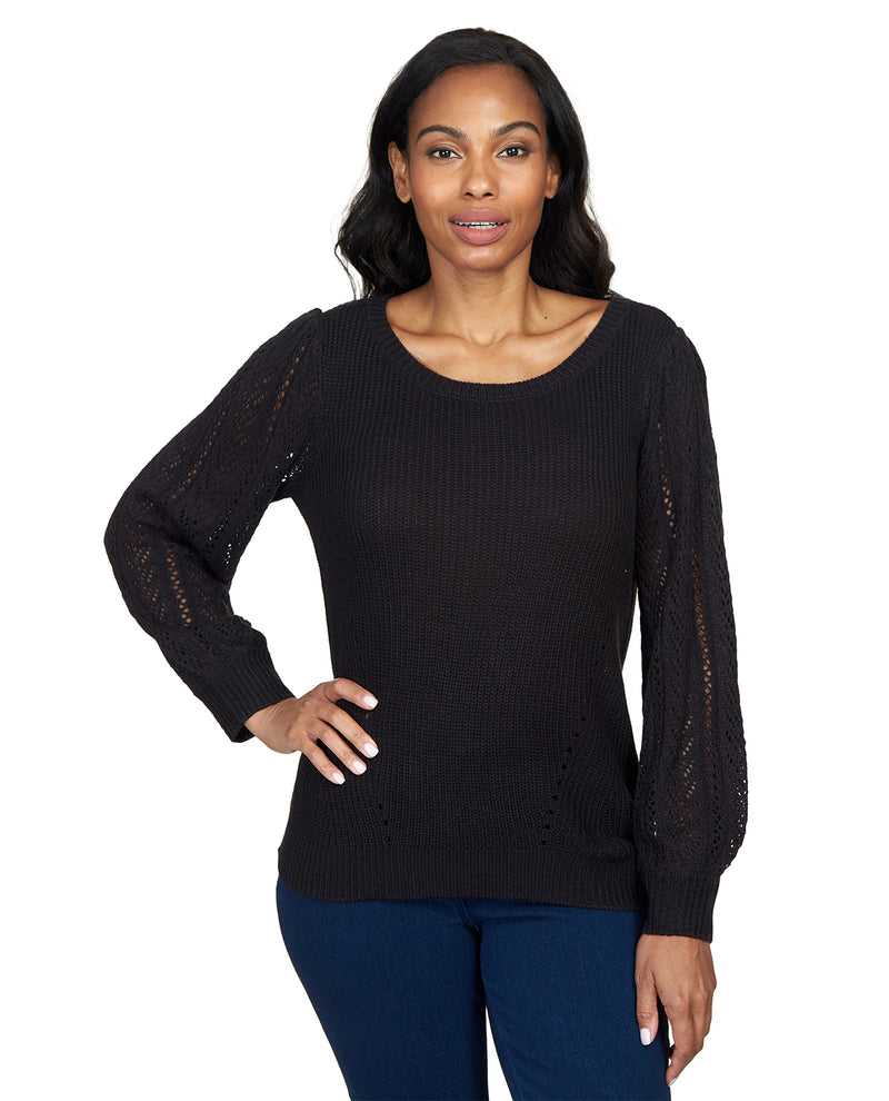 Ruby Road Must Haves Textured Pullover Sweater