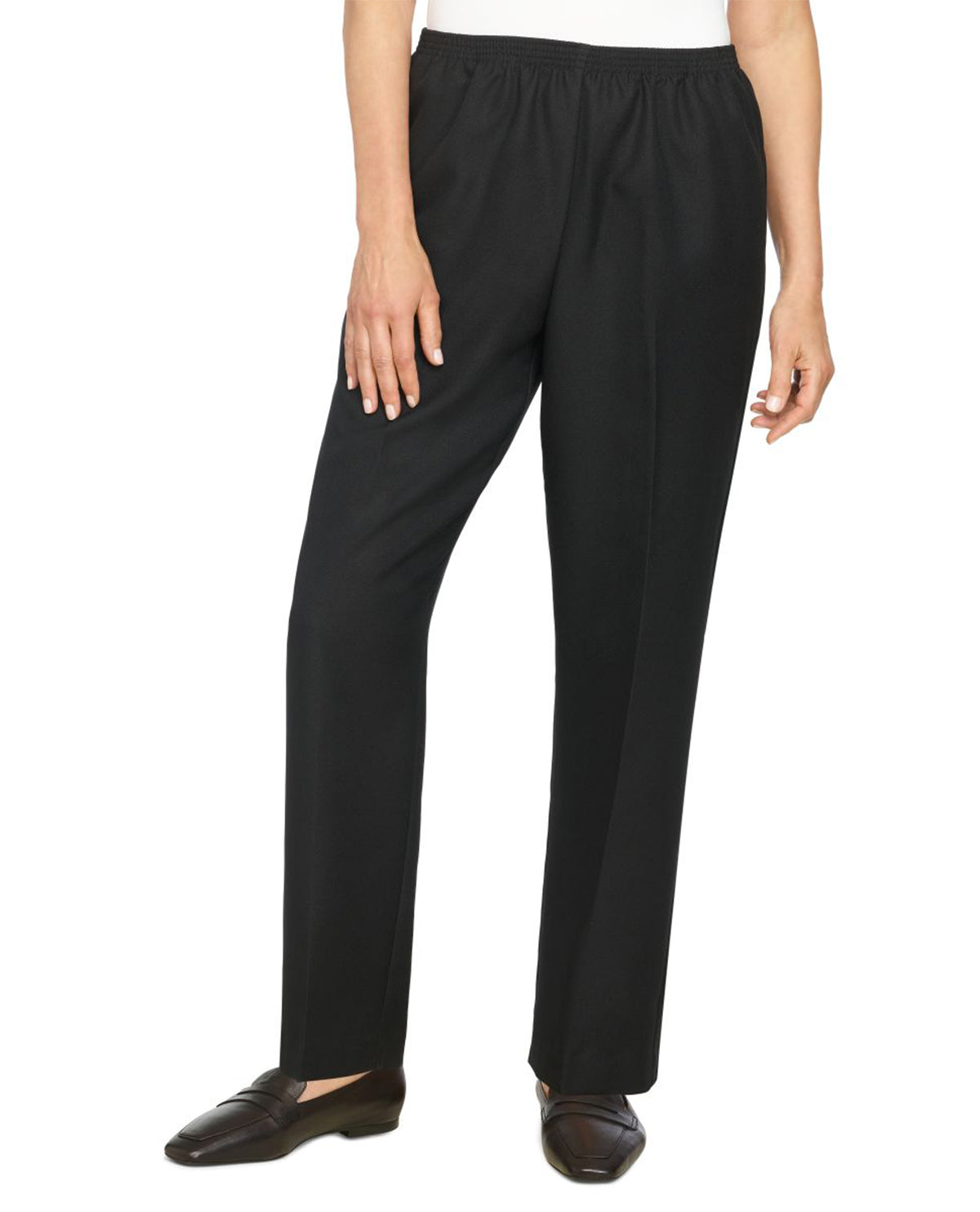 Alfred Dunner Petite Classic Pant Short