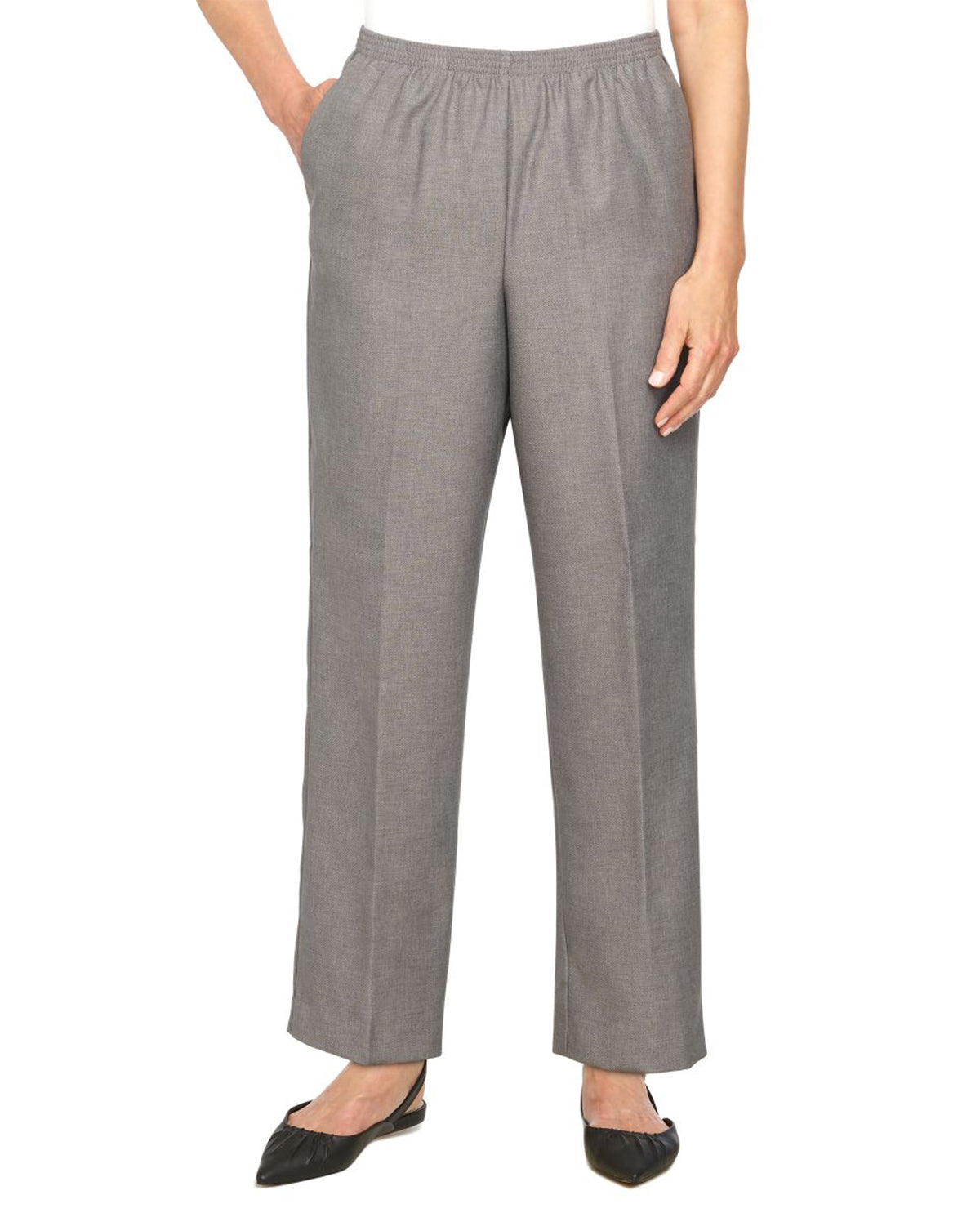 Alfred Dunner Petite Classic Pant Short