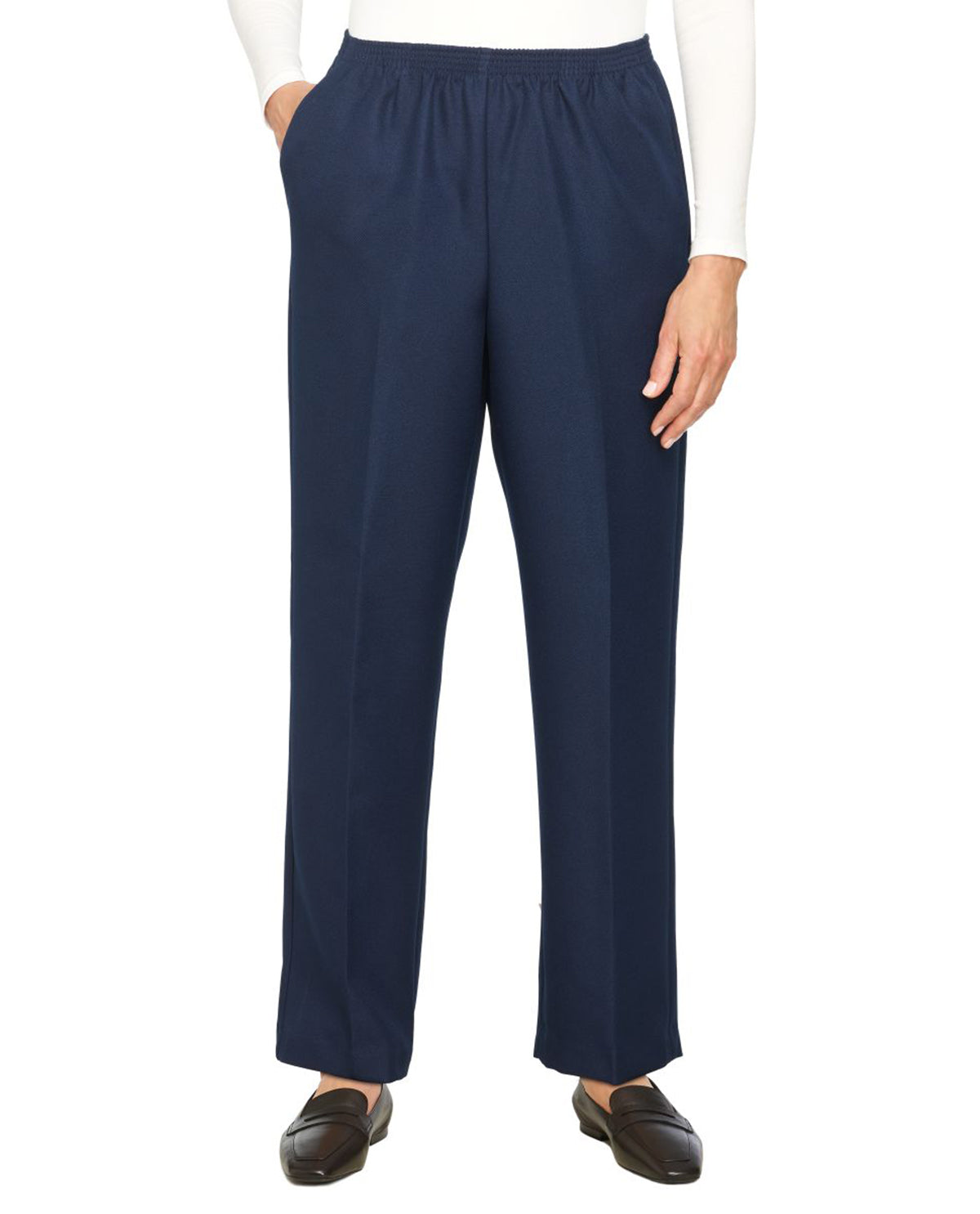 Alfred Dunner Petite Classic Pant Short