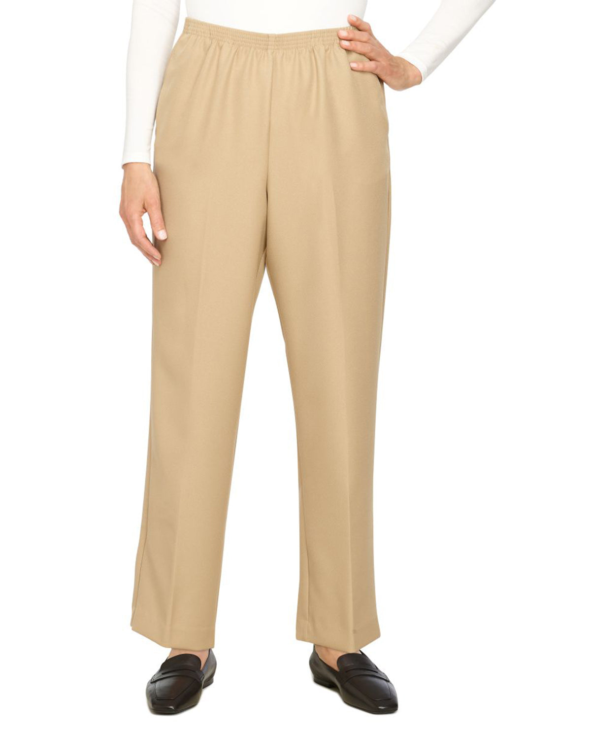 Alfred Dunner Petite Classic Pant Short