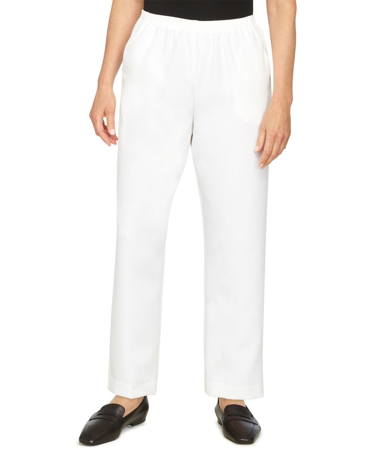Alfred Dunner Classic Pant Short