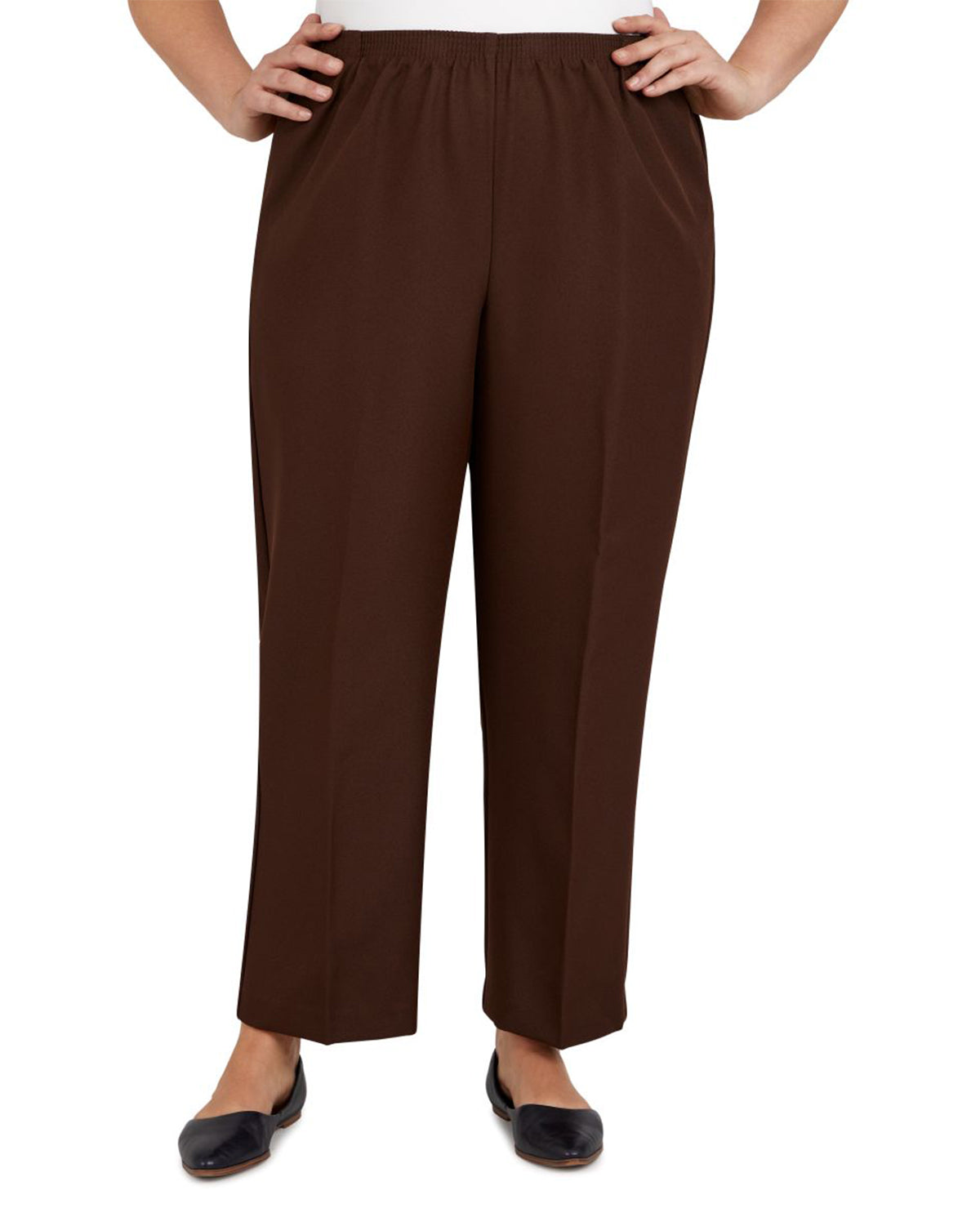 Alfred Dunner Classic Pant Short