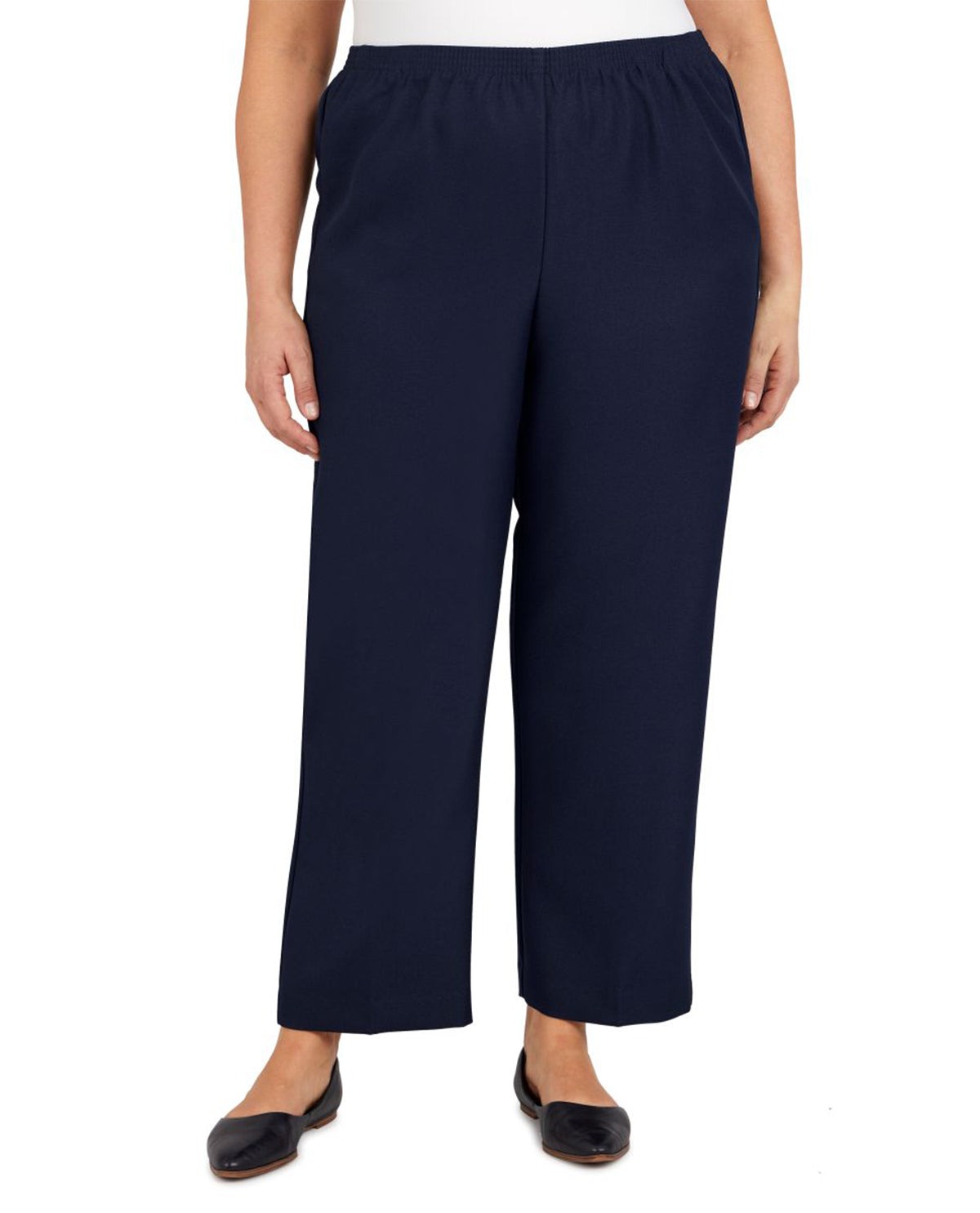 Alfred Dunner Classic Pant Short