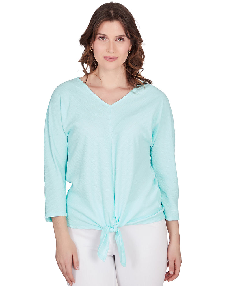 Ruby Road Spring Breeze Pucket Tie Top