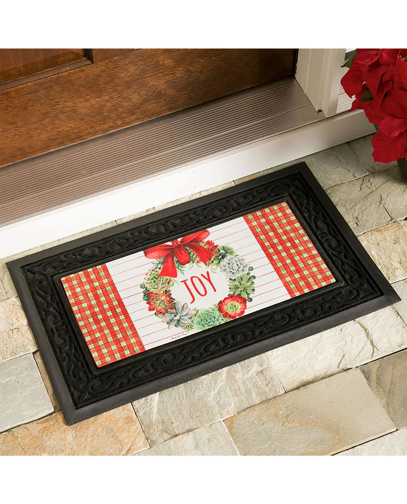 Decorative Scroll Sassafras Mat Tray