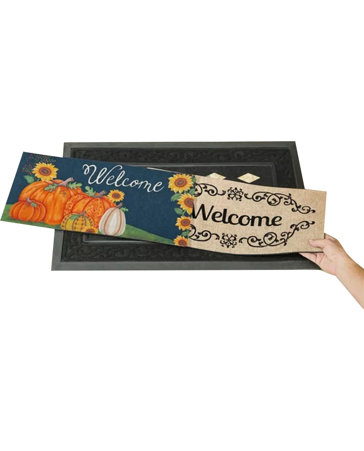 Welcome Fall Sassafras Switch Door Mat