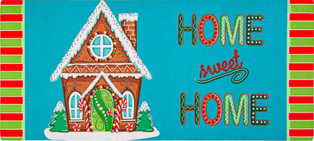 Gingerbread Home Sweet Home Sassafras Switch Mat