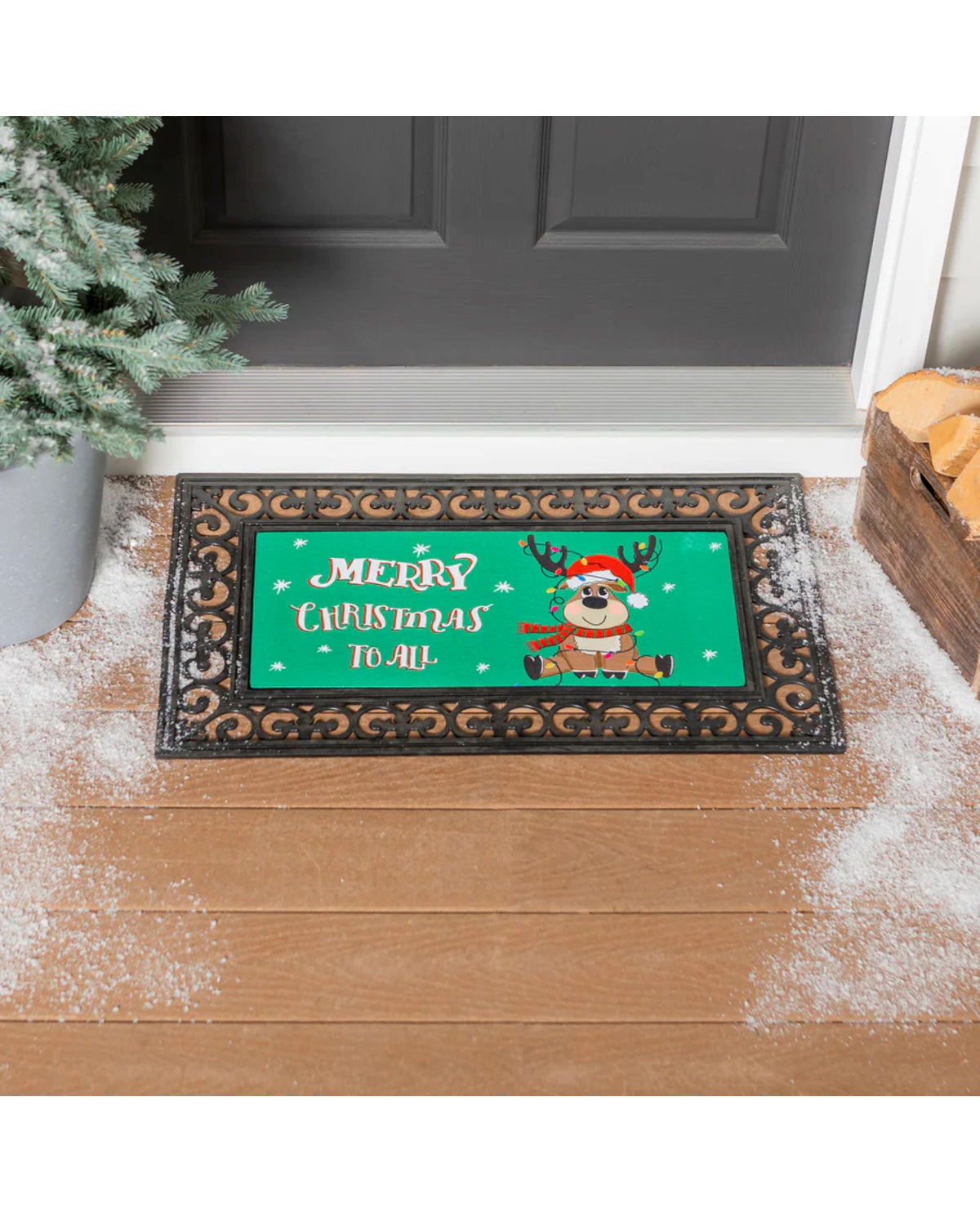 Merry Christmas To All Sassafras Switch Mat