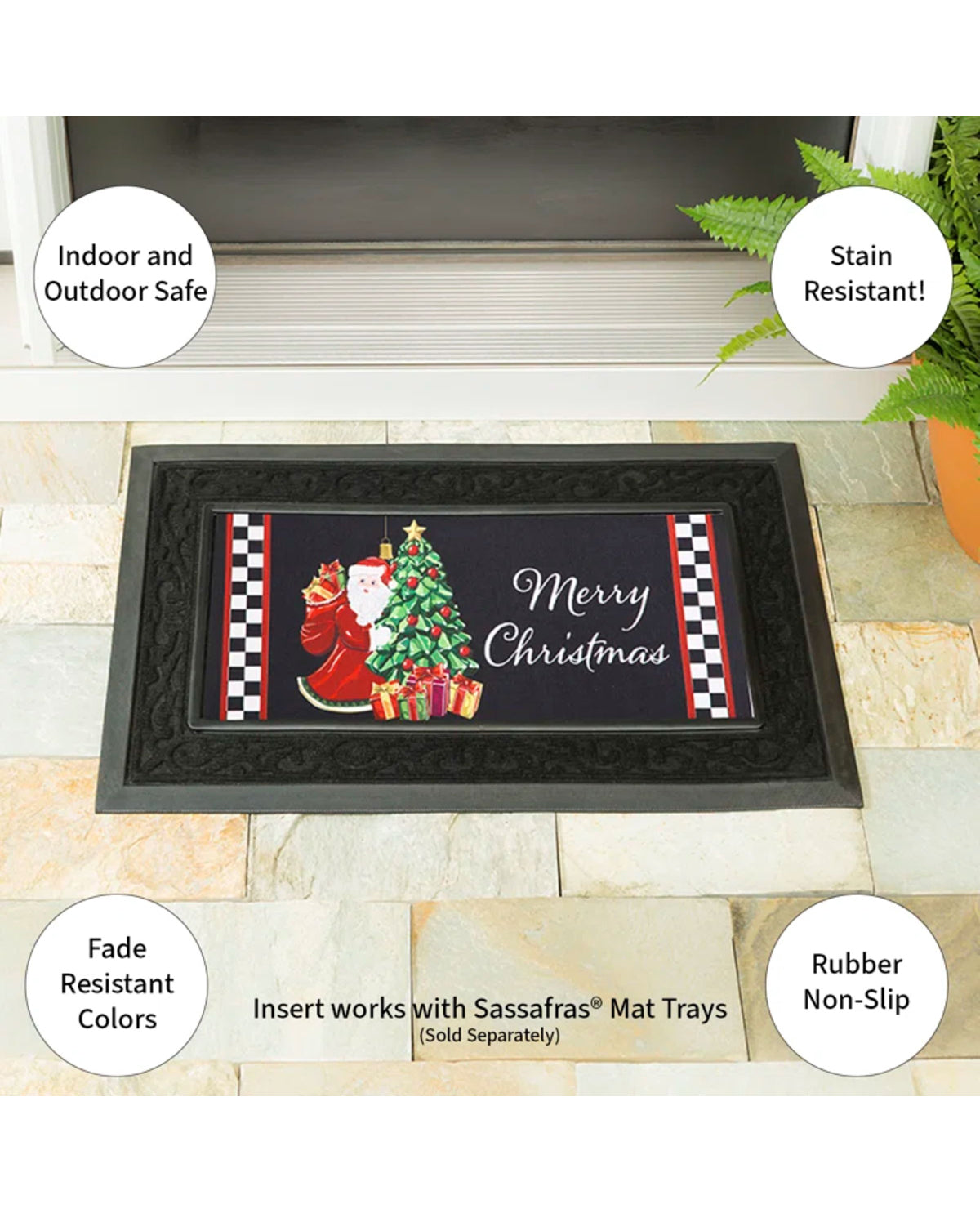 Jingle Bells Sassafras Switch Mat