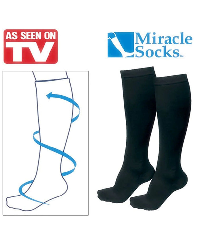 Miracle Socks Anti-Fatigue Compression Socks - Large/X-Large