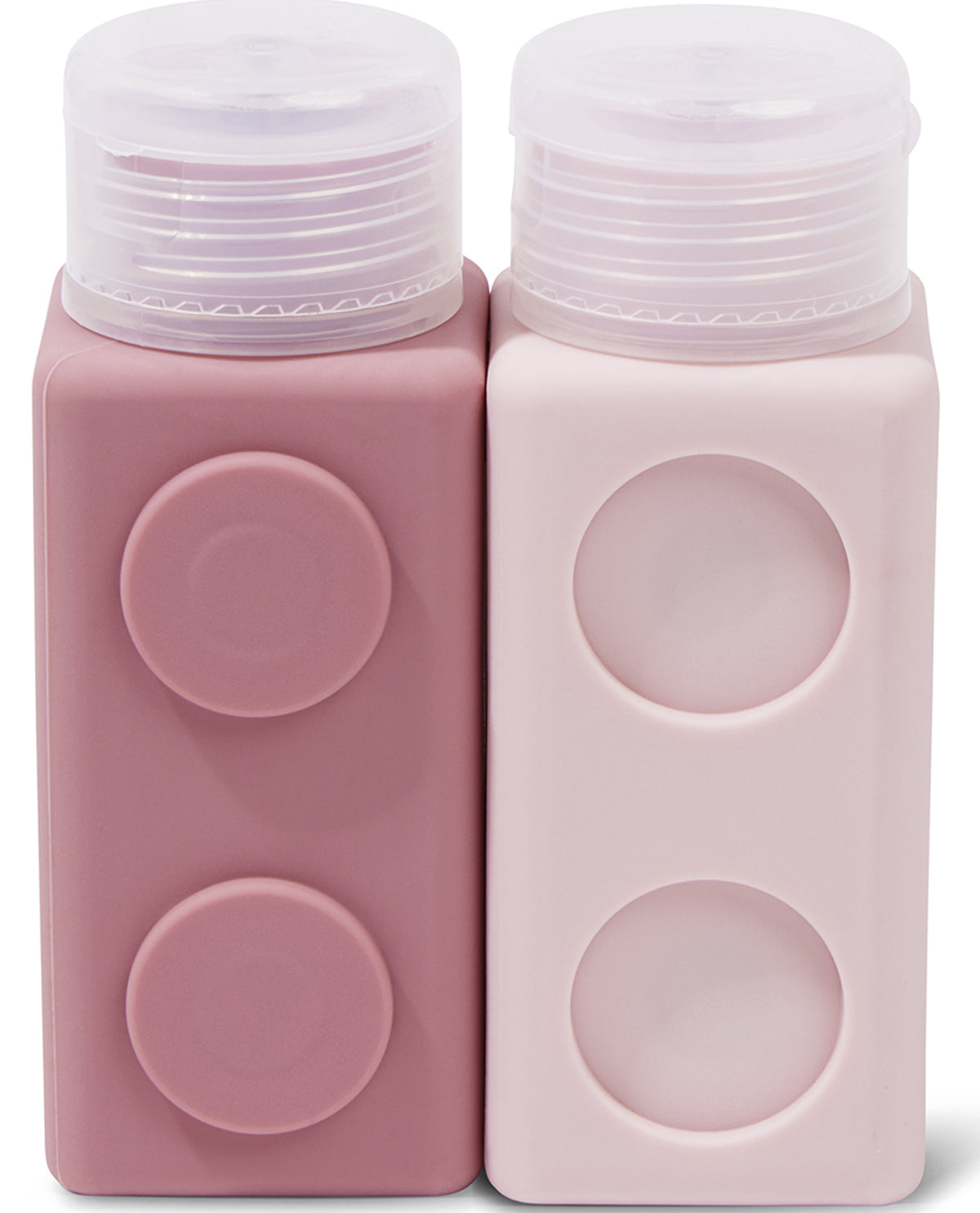 2PC Magnetic Travel Bottles Pink