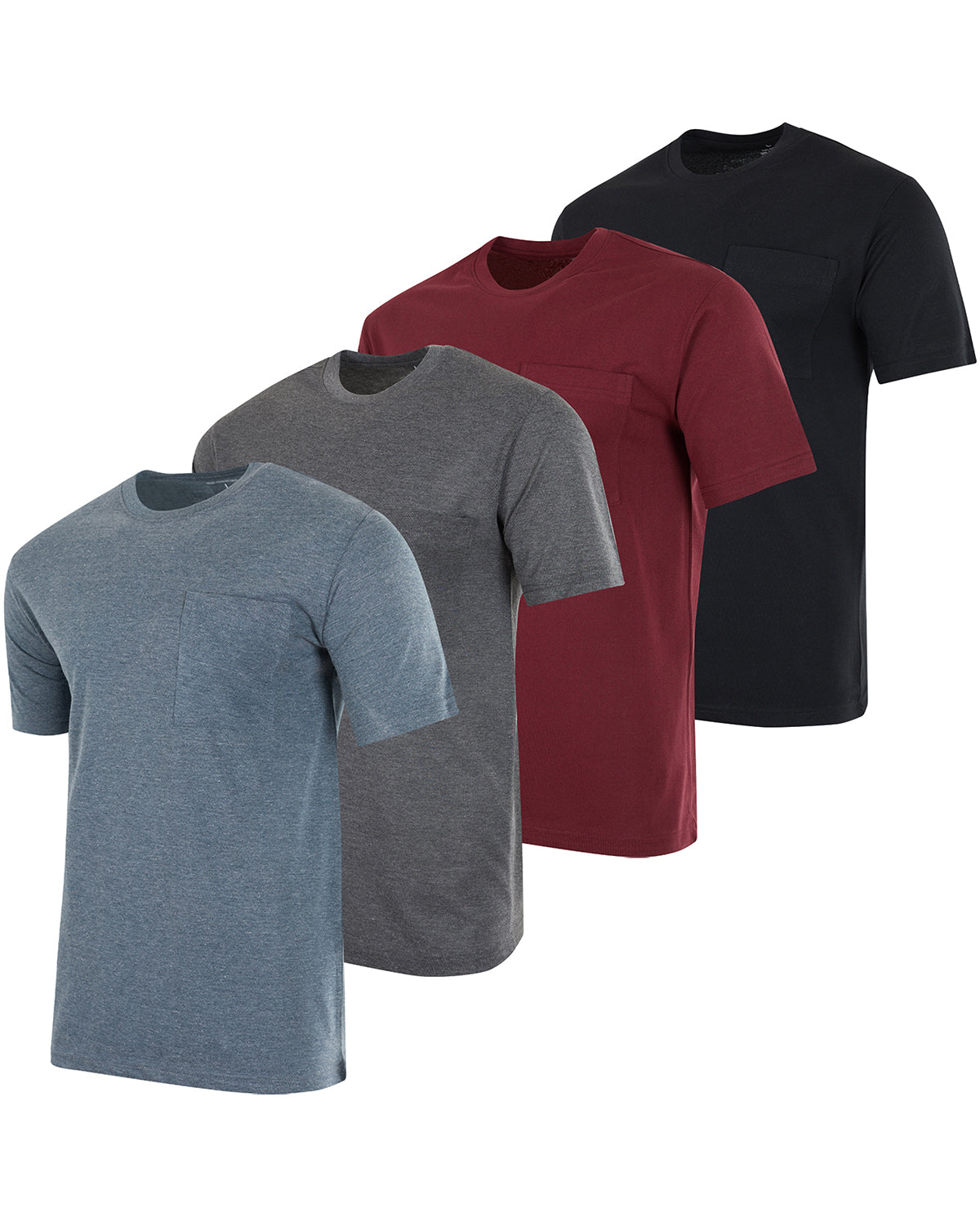 Real Essentials Cotton Short Sleeve Pocket Tee
