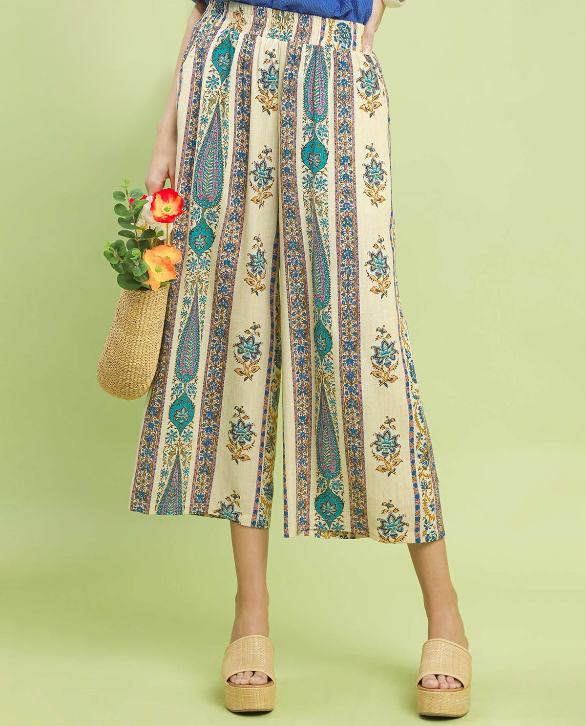 Umgee Print Soft Pants Paraiba