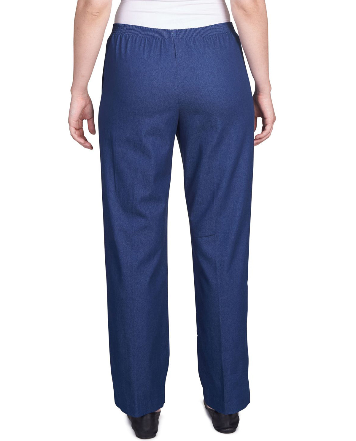 Alfred Dunner Petite Denim Pant Average