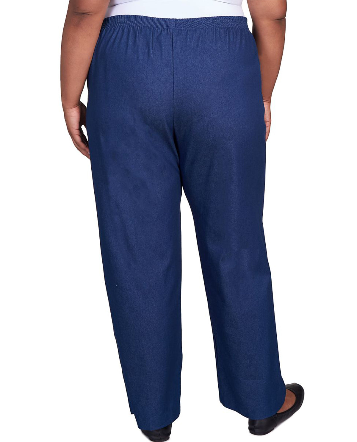 Alfred Dunner Denim Pant Short