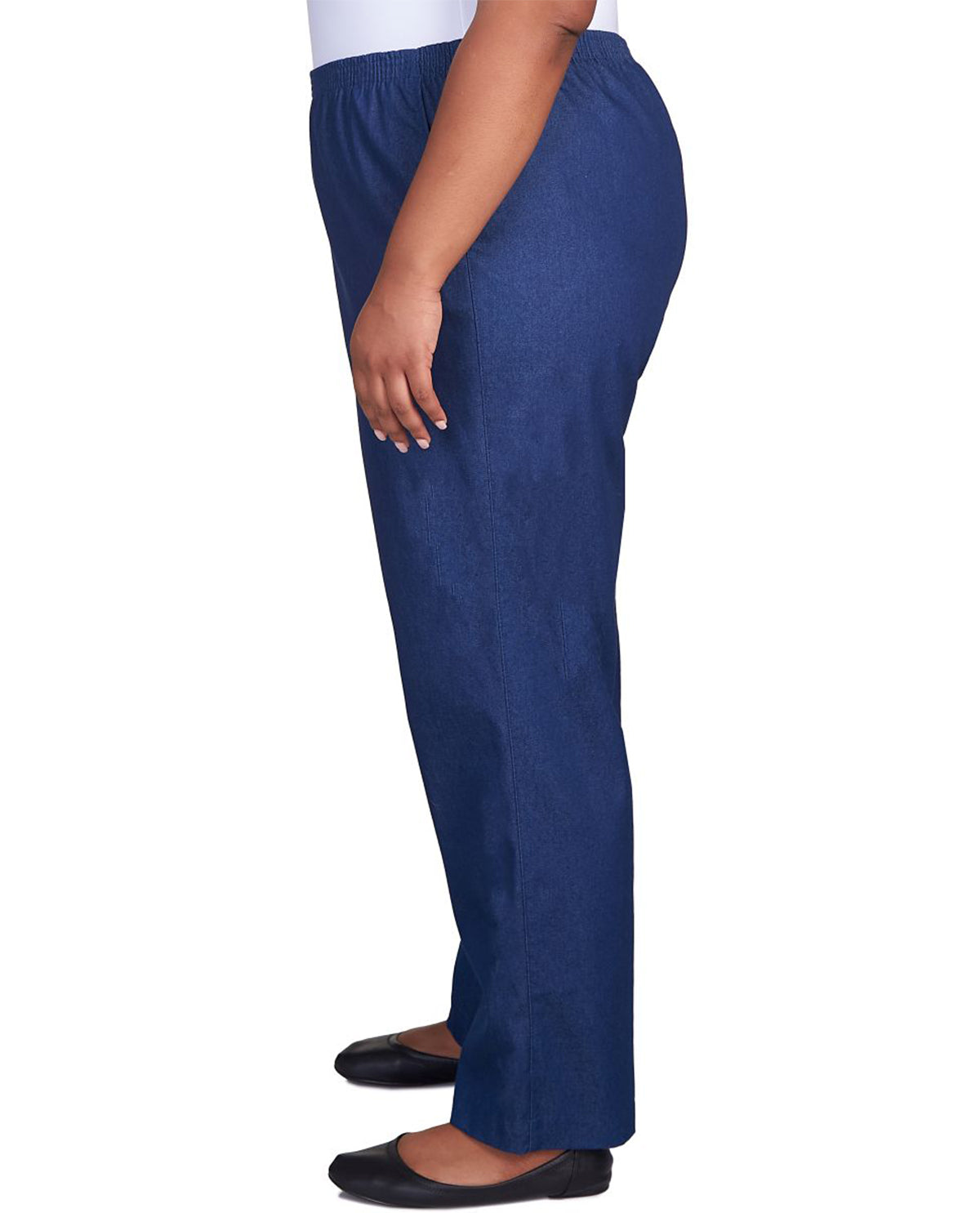 Alfred Dunner Denim Pant Short