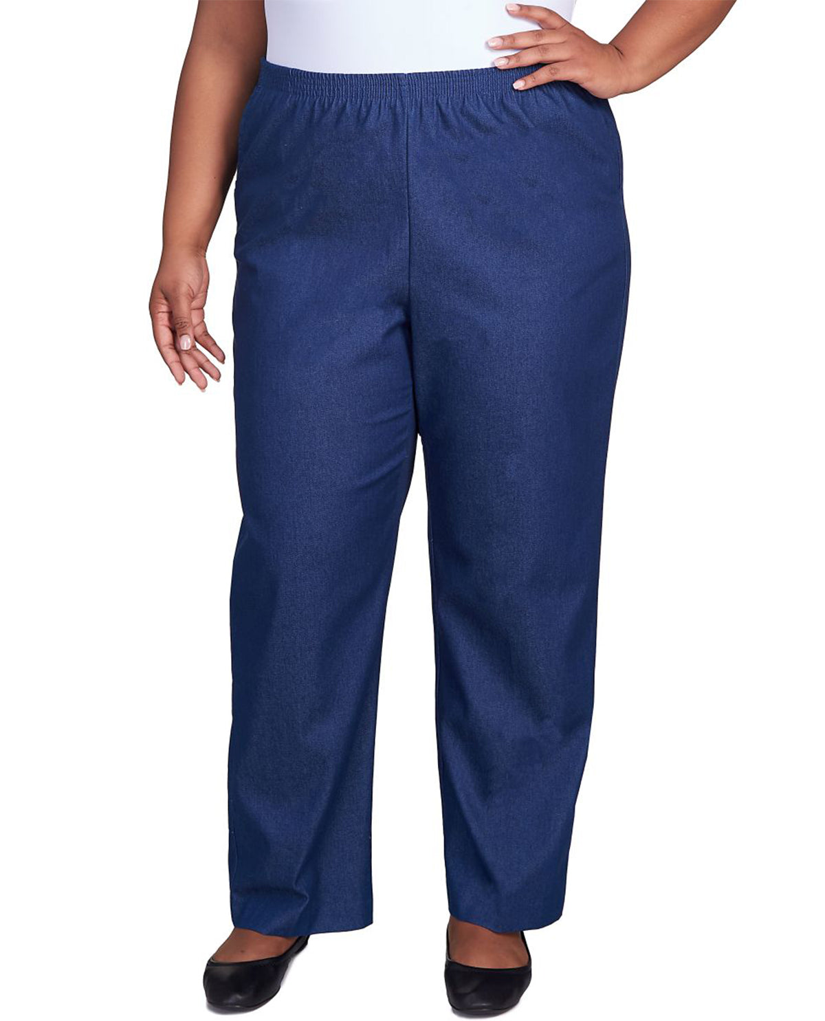 Alfred Dunner Denim Pant Average
