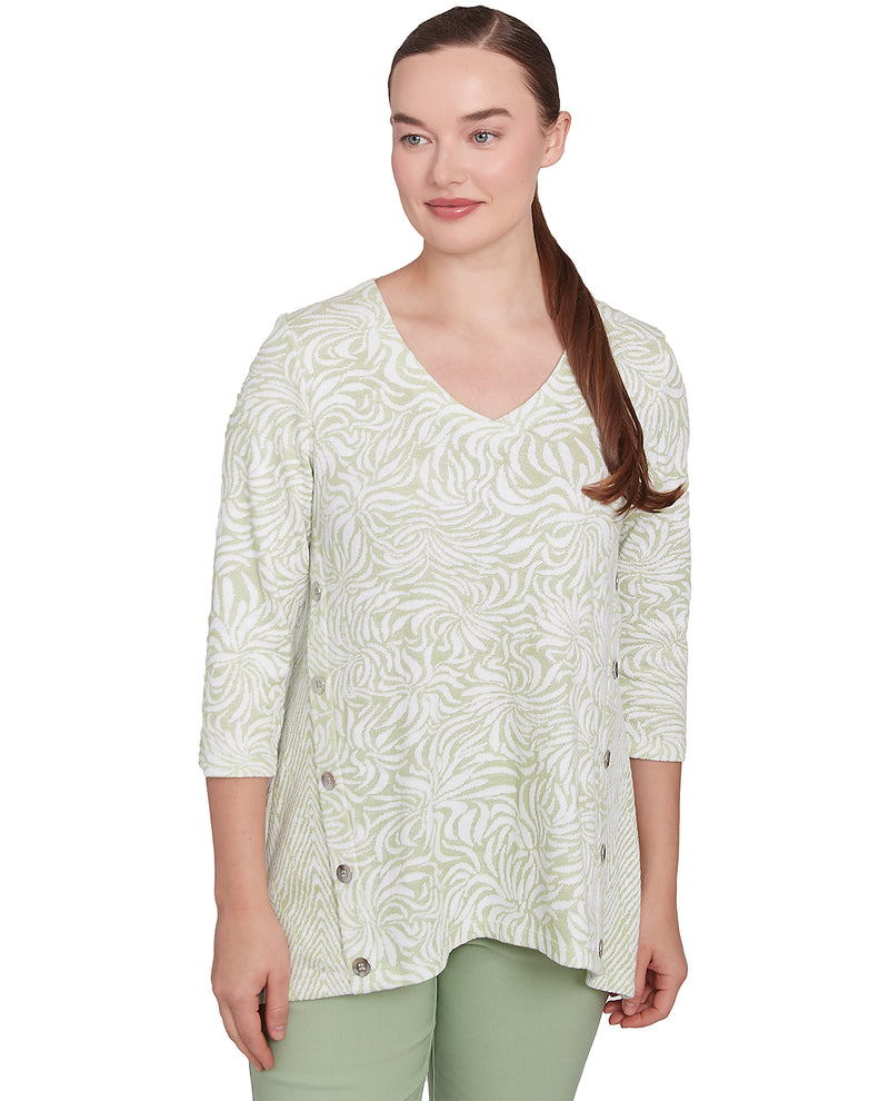 Ruby Road Missy Casual Luxe Terry Knit Top