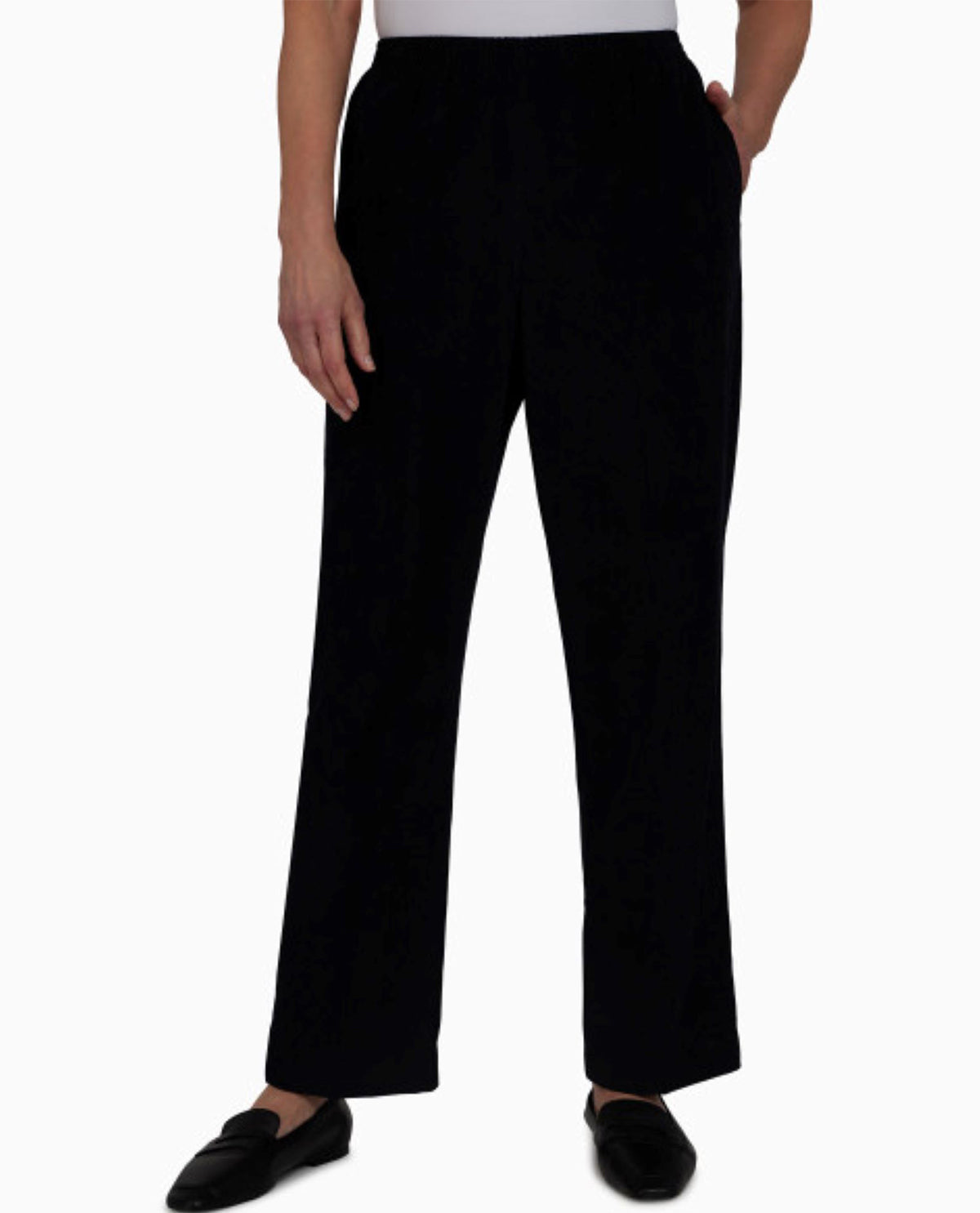 Alfred Dunner Plus Classic Proportioned Medium Pant