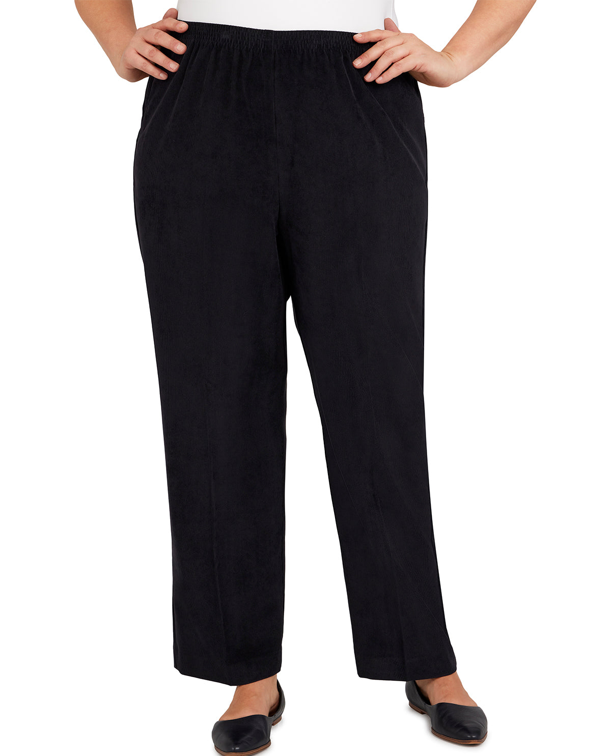 Alfred Dunner Plus Classic Proportioned Short Pant