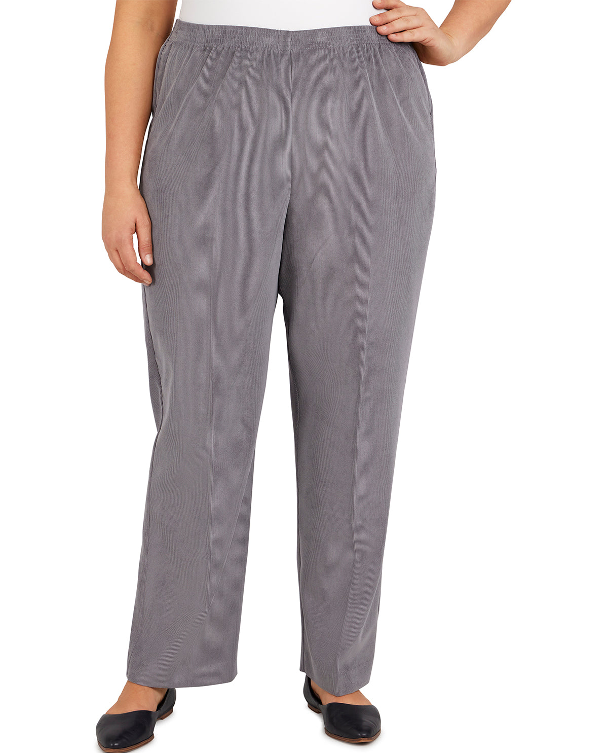 Alfred Dunner Plus Classic Proportioned Short Pant